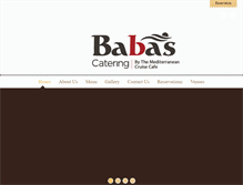 Tablet Screenshot of medcruisecatering.com